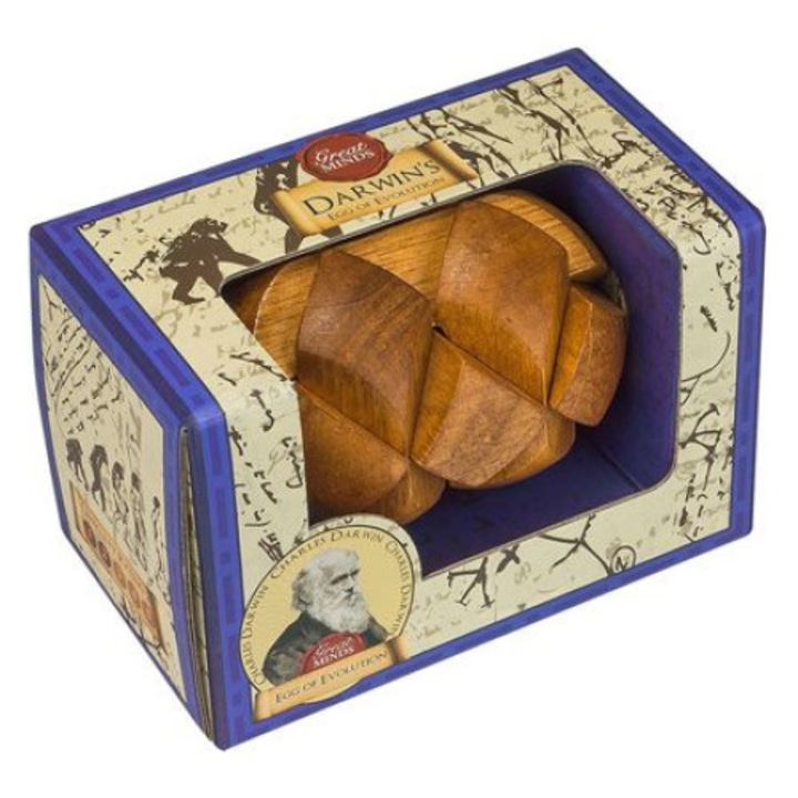 Пъзел Professor Puzzle Яйцето на Дарвин, 3D, Дървен