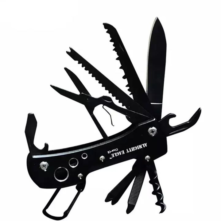 Cutit de supravietuire, multifunctional, 12 Functii, Dalimag