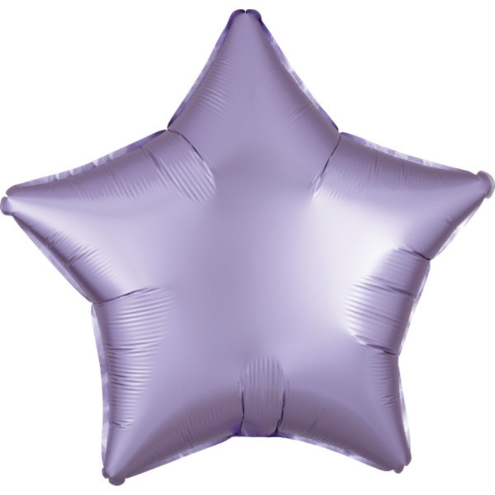 Balon stea, Amscan, Folie, 48cm, Violet