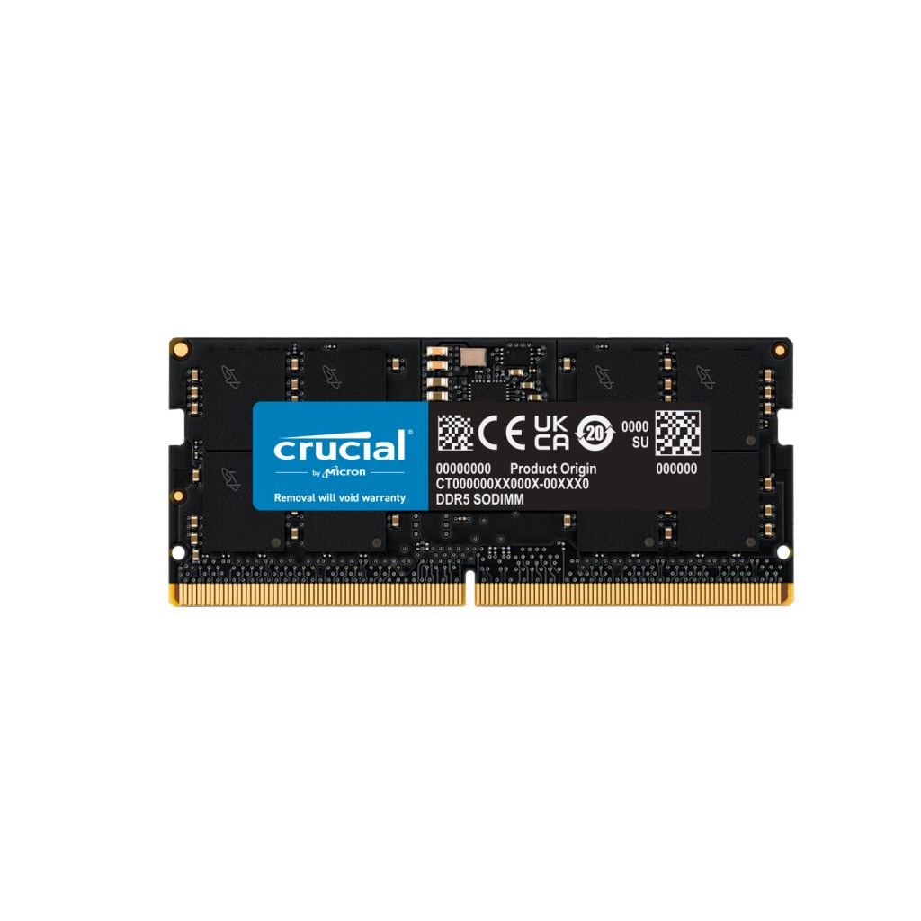 Memorie Notebook Crucial, 16GB, SODIMM DDR5, 4800MHz - eMAG.ro