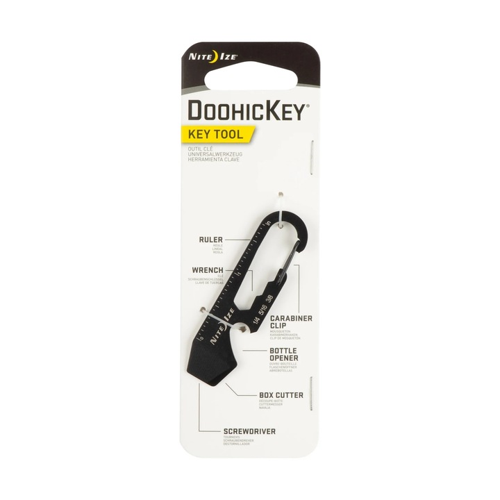 Multi Unealta Nite Ize DoohicKey Key, culoare negru