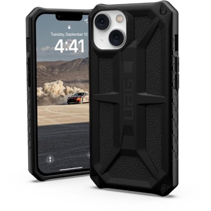 Предпазен калъф UAG Monarch Series за iPhone 14, Black