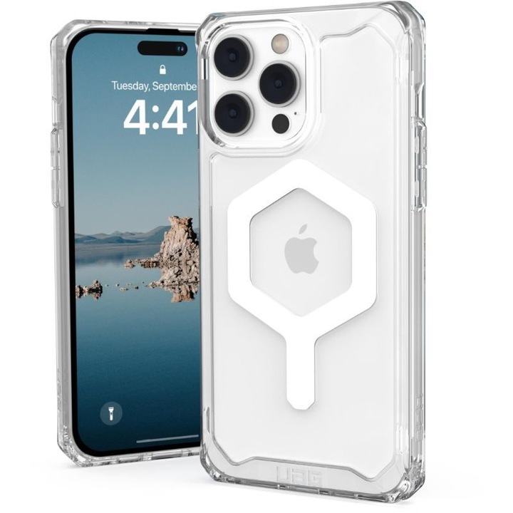 Защитен калъф UAG Plyo MagSafe Series за iPhone 14 Pro Max, Ice