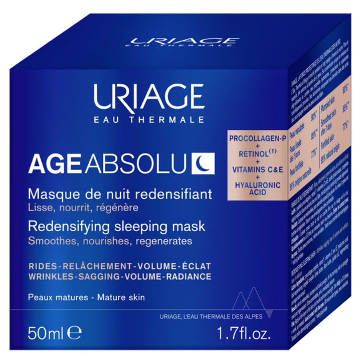 Регенерираща проколагенова маска Uriage Age Absolu, 50 мл