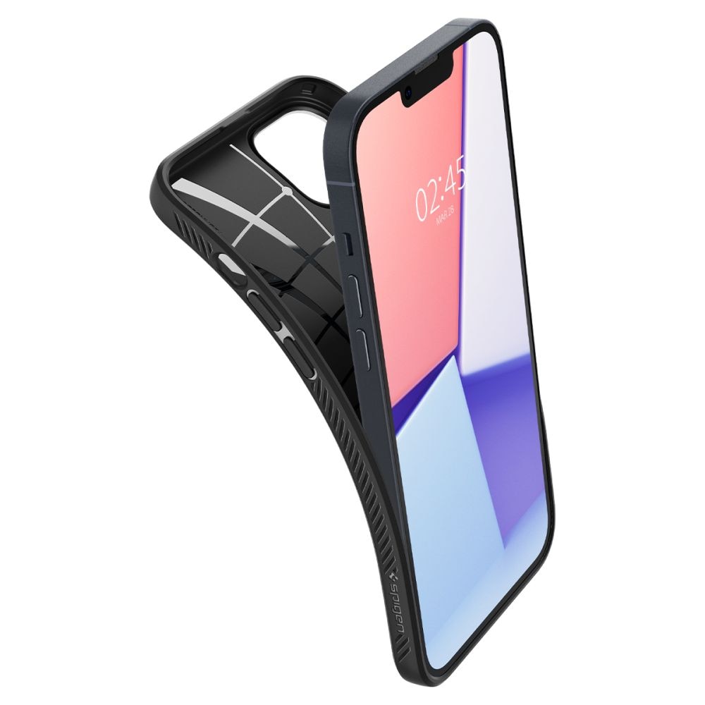 Husa Compatibila cu iPhone 14 - Spigen Liquid Air Matte Negru