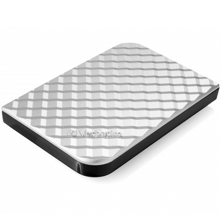 HDD extern Verbatim Store 'n' Go Portable 2TB 2.5" USB 3.0, Argintiu