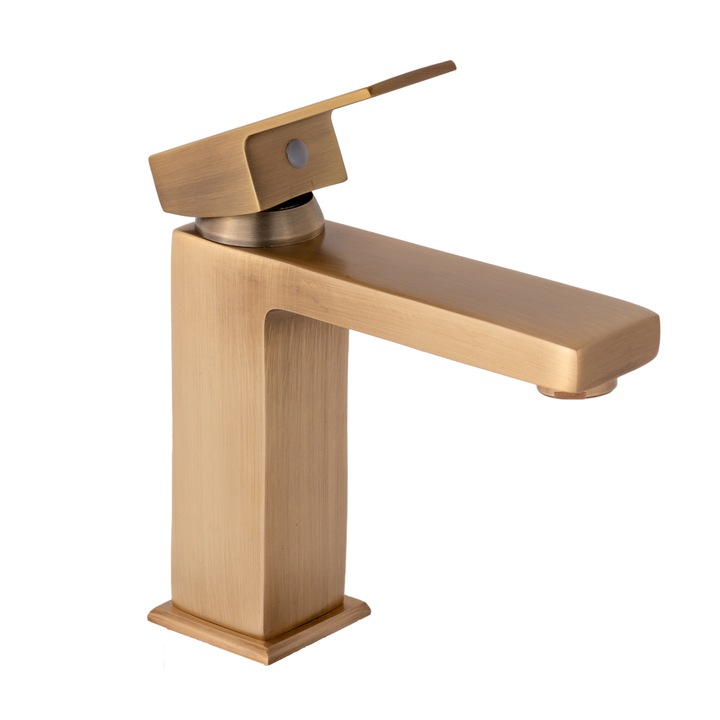 Baterie lavoar, TRENDY’S, montare pe lavoar, bronz antichizat