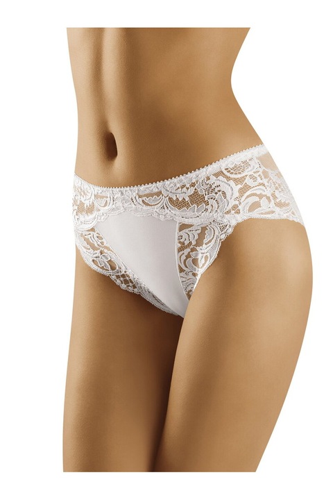 Chiloti sexy, Wol-Bar, Figi Zoya w, L, Alb