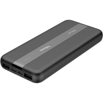Baterie externa Tellur PBC103 10000mAh 2xUSB+Type-C+MicroUSB, negru
