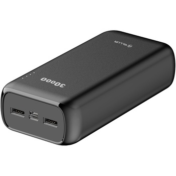 Baterie externa Tellur PBC303 30000mAh 2xUSB+Type-C+MicroUSB, negru