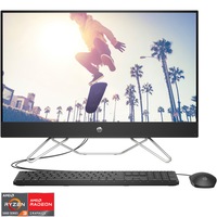 Sistem All-in-One HP 27-cb0007nq PC cu procesor AMD Ryzen 3 5300U pana la 3.80 GHz, 27", Full HD, IPS, 8GB, 256GB SSD, AMD Radeon Graphics, FreeDos