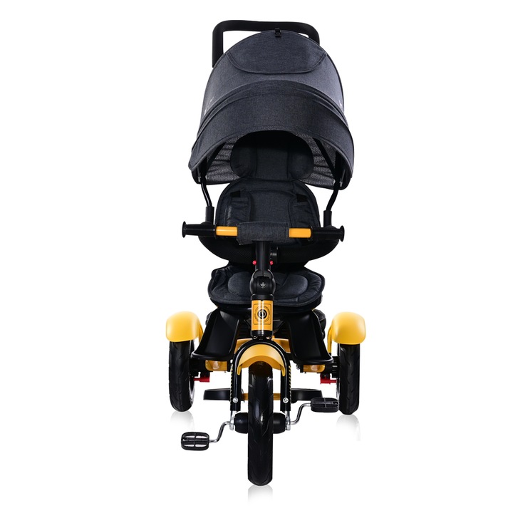 Триколка LORELLI NEO с Въздушни Гуми, Yellow, Black
