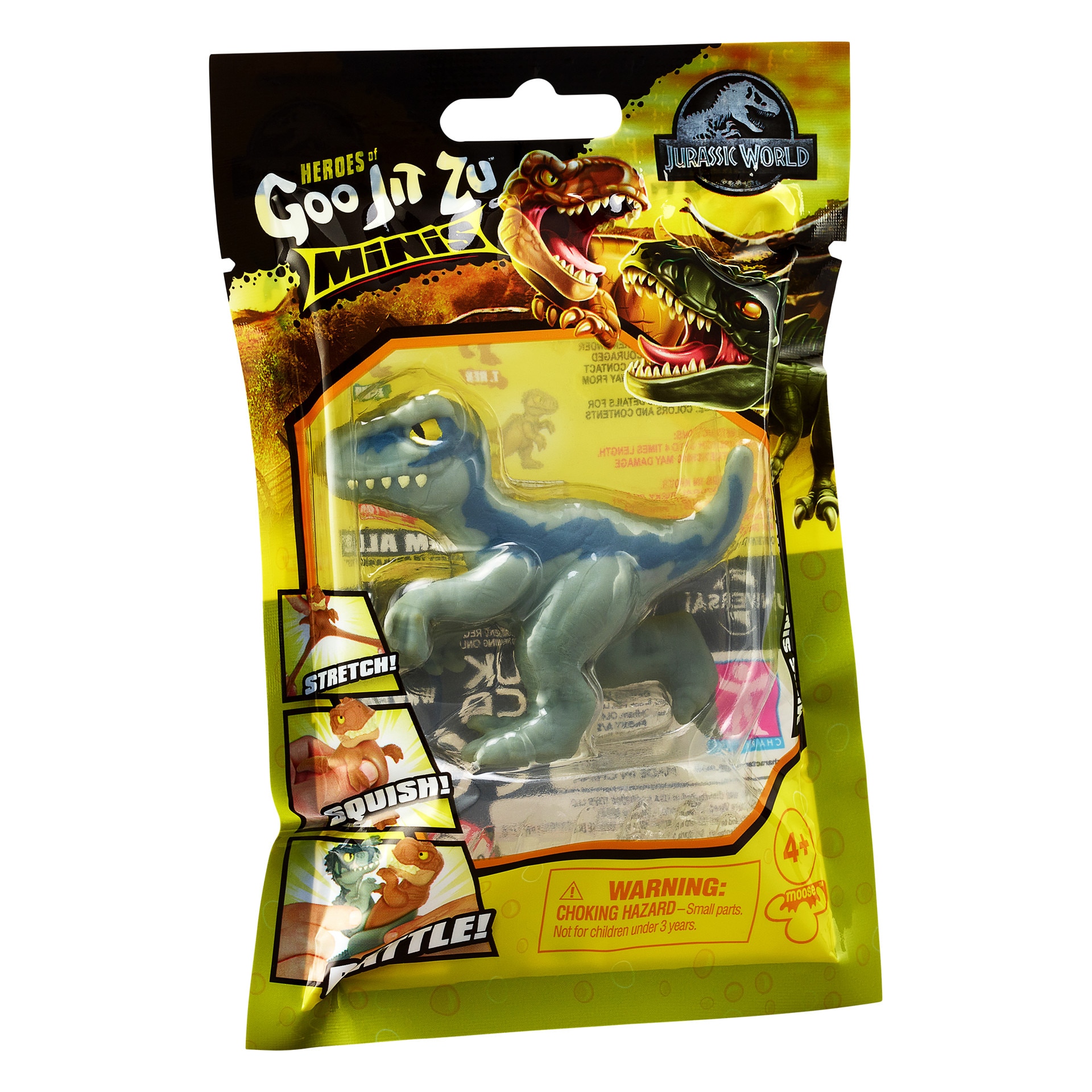Goo Jit Zu Minis Jurassic World Blue фигурка, 6 см, Goj 41311-41302 ...