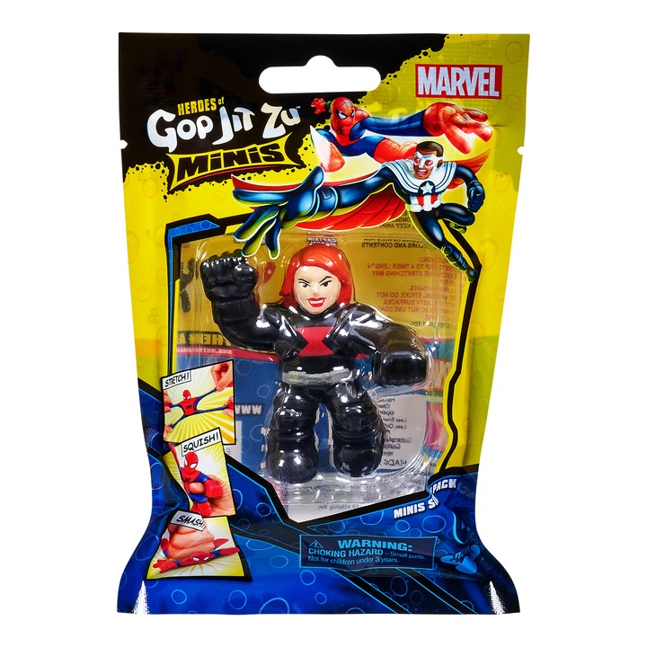 Статуетка Goo Jit Zu Minis S5 Black Widow, 6 см, Goj 41380-41390
