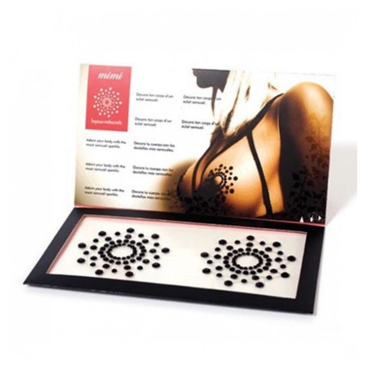 Bijoux Indiscrets Mellbimbótapasz, Fekete