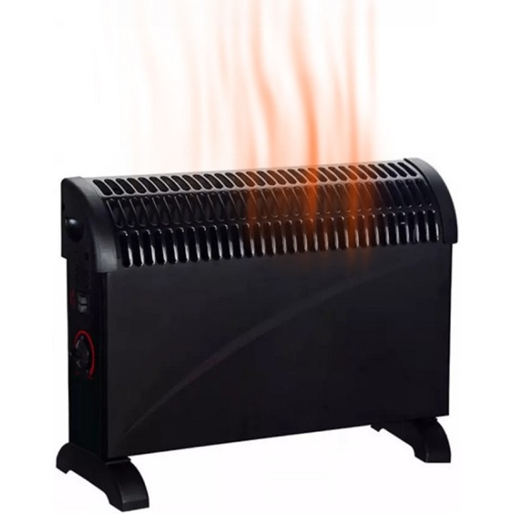 Електрически нагревател Kepland 2000 W черен