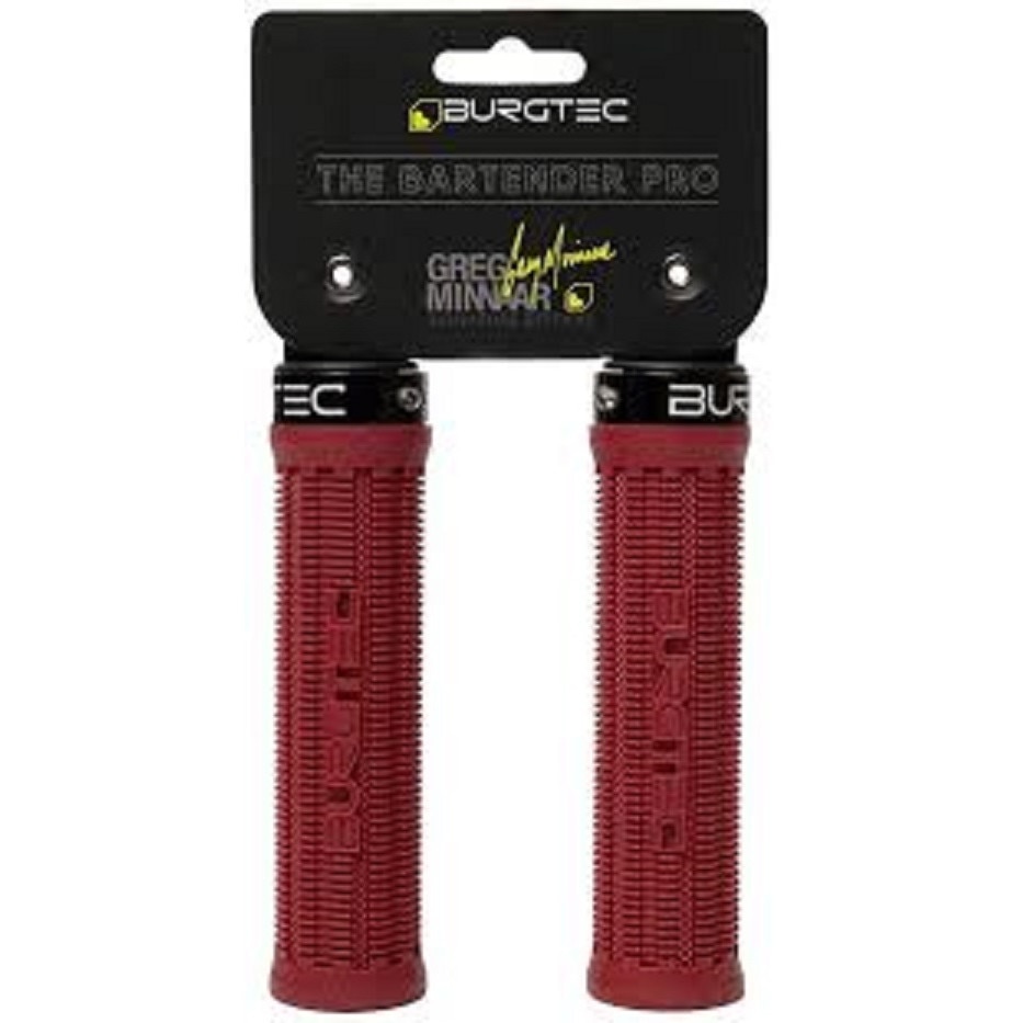 Burgtec The Bartender Pro Greg Minnaar Signature Impugnature Rosse - Foto 8