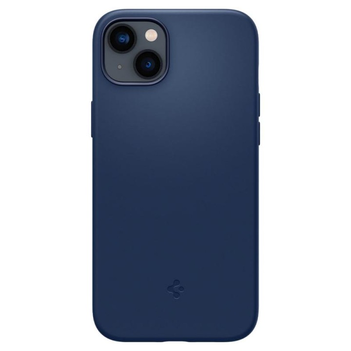 Кейс Spigen SILICONE FIT, съвместим с MagSafe, за iPhone 14 Plus, Navy Blue