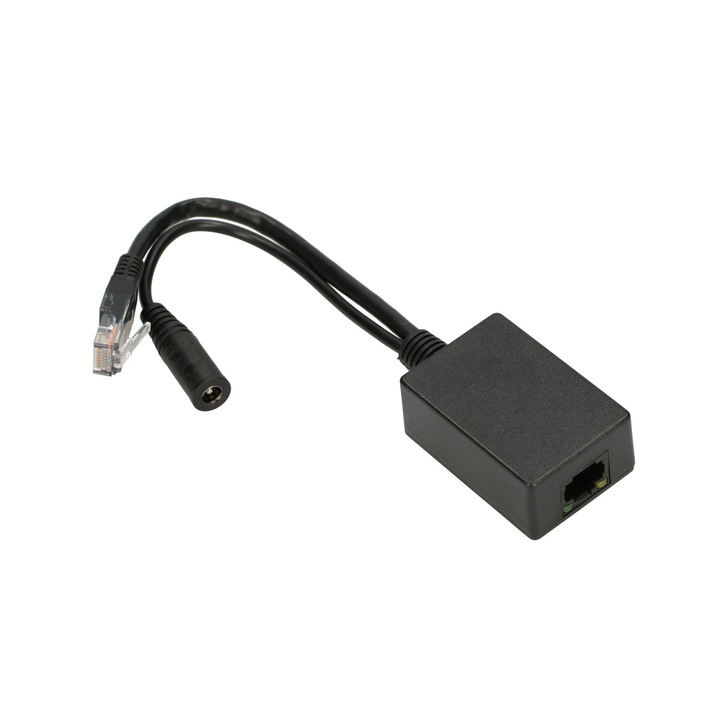 Injector poe 1 port gigabit cu inverter 48V