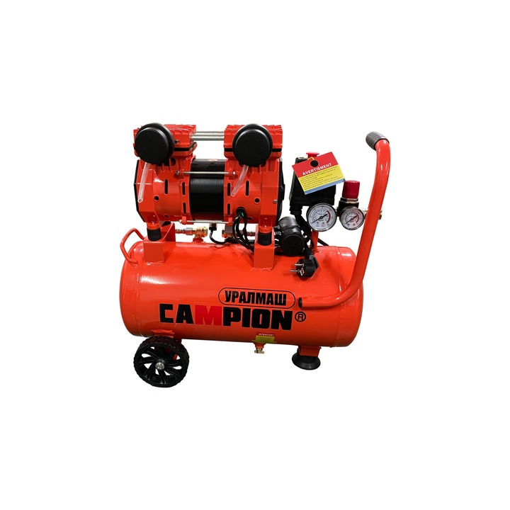 Compresor de aer fara ulei 24L CAMPION PROFESIONAL 8 bar