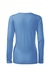 Bluza pentru femei, maneca lunga, Slim Fit, 95% Bumbac, Albastru deschis