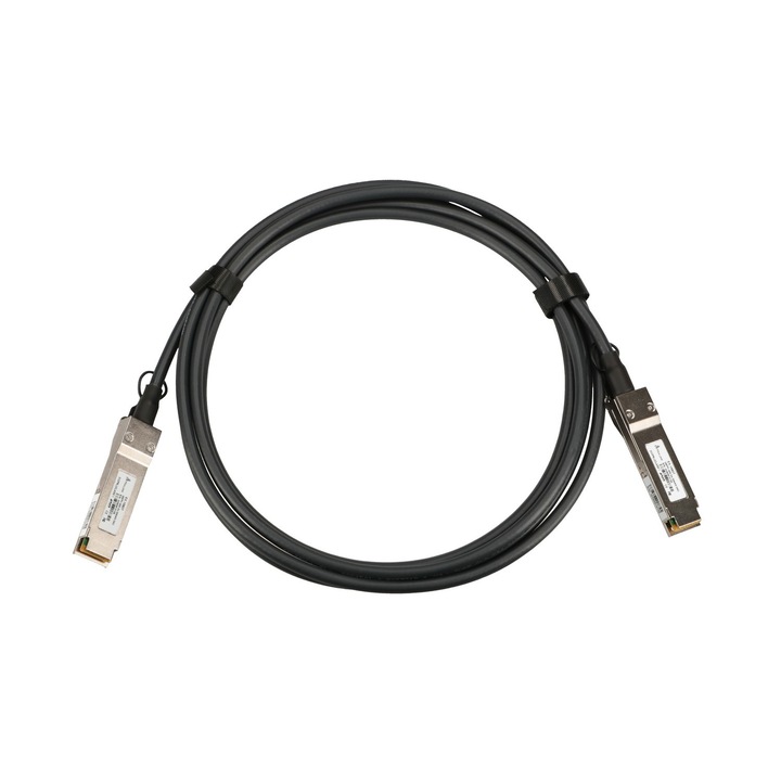 Пасивен кабел Extralink, QSFP + DAC, 40 Gbps, 3 м