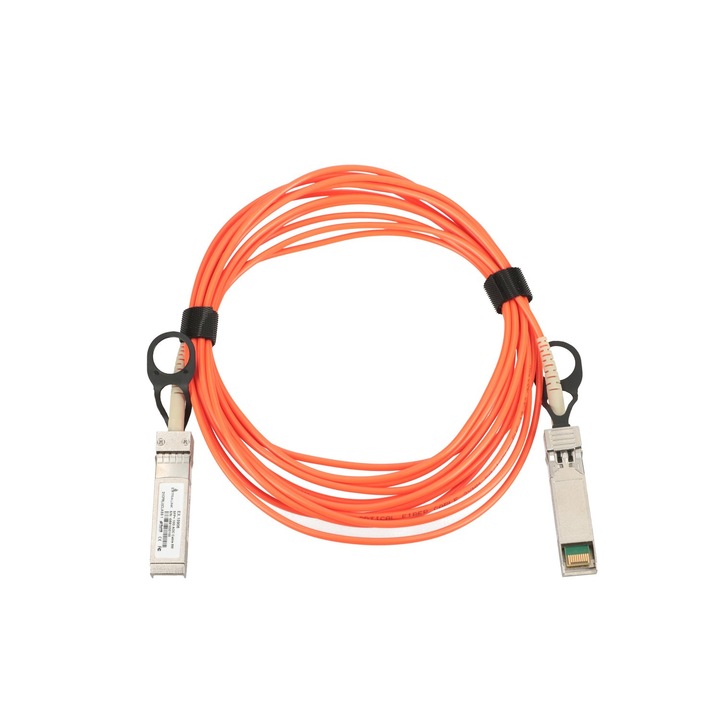Кабел със SFP модул Extralink, Оранжев/Сребрист