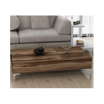 Masa cafea multifunctionala Cazibe Modella, 70 x 120 x 31 cm, Nuc Masa cafea multifunctionala Cazibe Modella, 70 x 120 x 31 cm, Nuc