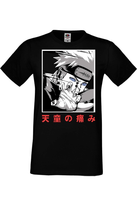 Férfi póló Anime Manga Japan Animation Comics Naruto Shippuuden Nagato Pain Naruto Nagato Pain Japan Animation Comics J, Fekete