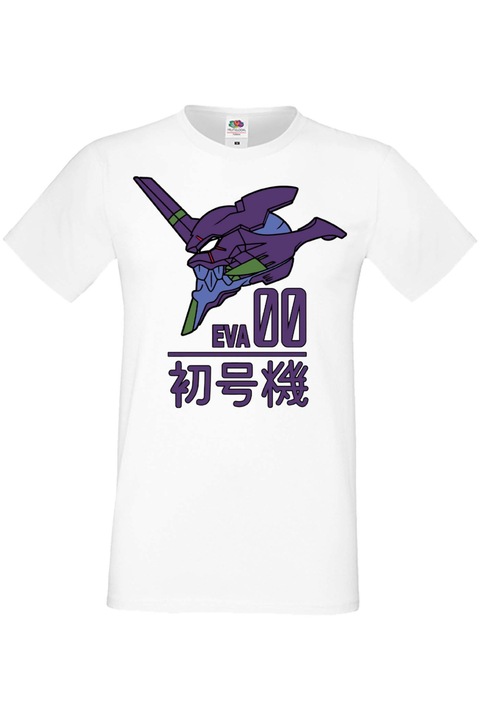 Férfi póló Anime Manga Japan Animation Comics Neon Genesis Evangelion Neon Genesis Evangelion Eva Unit 00 Japan Animation Comics J, Fehér