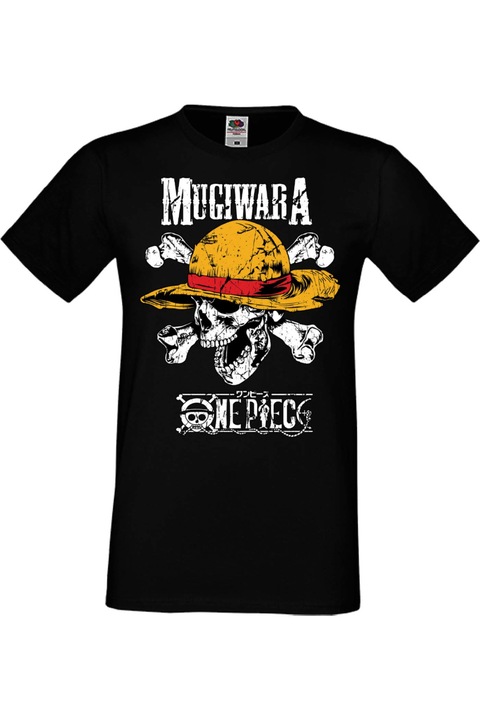 Férfi póló Anime Manga Japan Animation Comics One Piece Monkey D Fluffy Roronoa Zoro straw hat pirates One Piece 06 Japan Animation Comics J, Fekete