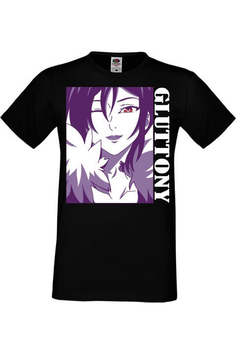 Férfi póló Anime Manga Japan Animation Comics The Seven Deadly Sins Merlin The Seven Deadly Sins Merlin Japan Animation Comics J, Fekete