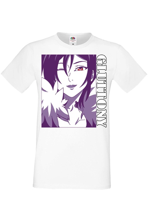 Férfi póló Anime Manga Japan Animation Comics The Seven Deadly Sins Merlin The Seven Deadly Sins Merlin Japan Animation Comics J, Fehér