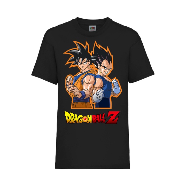 Gyerek póló Tralala Anime Manga Japán animáció Manga Anime Dragon Ball Z Goku Roshi Krillin Vegeta Mester Roshi Dragon Ball Z 01, Fekete