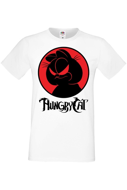 Férfi póló Manga Japan Anime Comics Tralala Manga Anime Japan Comics Animation ThunderCats Thunder Cats Garfield ThunderCats Garfield, Fehér