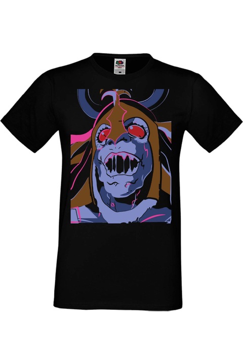 Férfi póló Manga Japan Anime Comics Tralala Manga Anime Japan Comics Animation ThunderCats Thunder Cats ThunderCats Mumm-Ra 02, Fekete