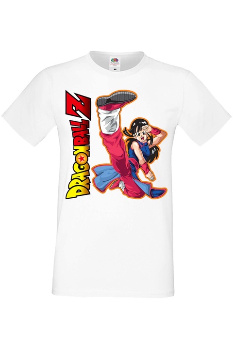 Férfi pól Manga Anime Japan Animation Dragon Ball Z Goku Roshi Krillin Vegeta Master Roshi Dragon Ball Z 02, Fehér