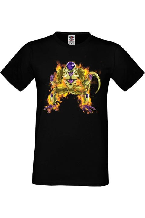 Férfi pól Manga Anime Japan Animation Dragon Ball Z Goku Roshi Krillin Vegeta Master Roshi Dragon Ball Z 09, Fekete