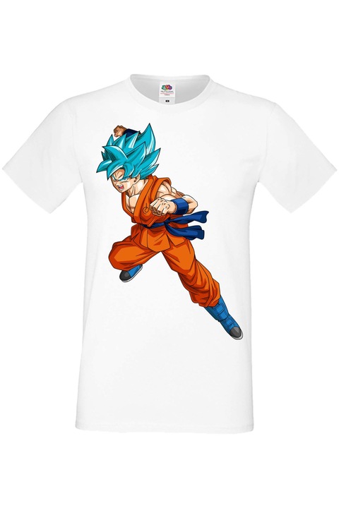 Férfi pól Manga Anime Japan Animation Dragon Ball Z Goku Roshi Krillin Vegeta Master Roshi Dragon Ball Z 11, Fehér