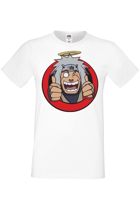 Férfi pól Manga Anime Japan Animation Naruto Uzumaki Jiraya Tsunade Orochimaru Kakashi Hatake Naruto Jiraya 02v, Fehér