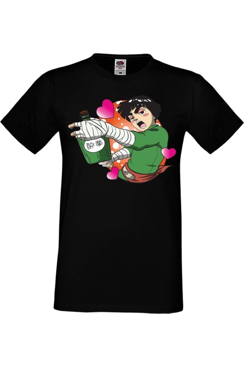 Férfi pól Manga Anime Japan Animation Naruto Uzumaki Jiraya Tsunade Orochimaru Kakashi Hatake Naruto Rock Lee, Fekete