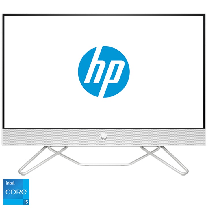 Настолен компютър HP All-in-One, Intel® Core™ i5-1235U, 23,8", Full HD, 16GB, 512GB SSD, Intel® Iris® Xe Graphics, Free DOS