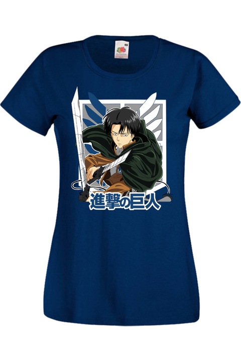 Дамска Тениска Manga Anime Tralala Anime Manga Японска анимация Attack on Titan Attack on Titan Levi Ackerman 02 Japan Animation