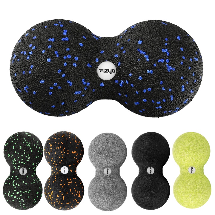 Minge de masaj Fizyo Ball Peanut Blue