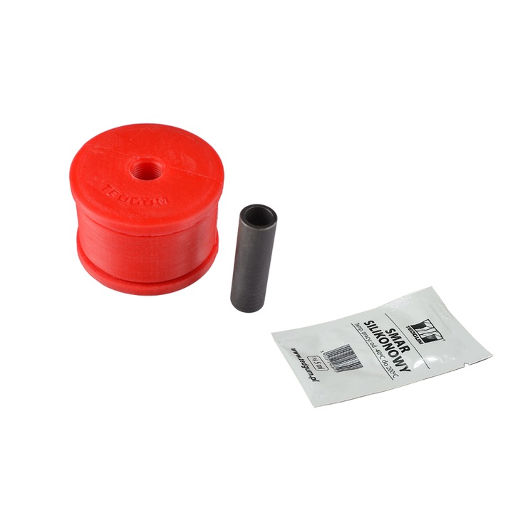 Bucsa brat suspensie pentru BMW Seria 3/X3, Tedgum, Poliuretan, Rosu/Negru