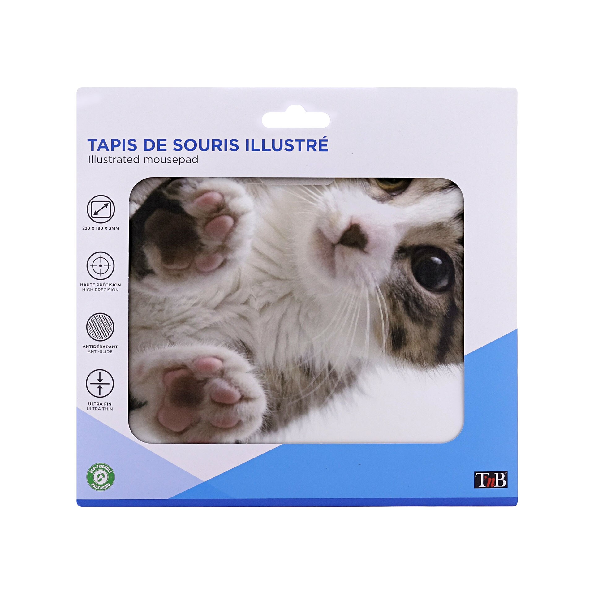 Tapis de Souris Tapis de Souris Rose Cat Paw Paw PC Gamer Mousepad