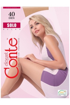 Ciorap Solo 40 Den, Relax, Conte Elegant, Natural Ciorap Solo 40 Den, Relax, Conte Elegant, Natural