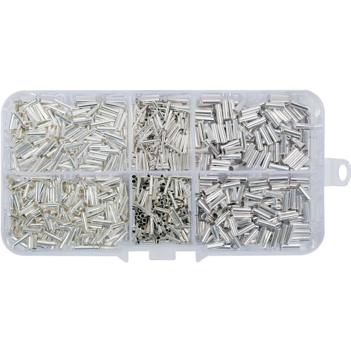 Set 1000 pini neizolati Yato YT-06896, pentru sertizat conductoare