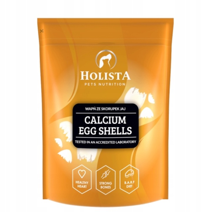 Suupliment nutritiv pentru caini si pisici, Holista, Calciu, 1000 g