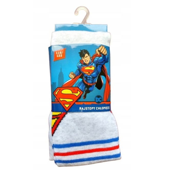Чорапогащник, чорапогащник, момче, Супермен 14336, Сив